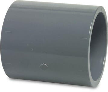 pvc sok-125 mm, 16 bar, Verzenden, Nieuw