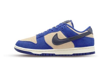 Nike Dunk Low LX Blue Suede (Womens), Nieuw