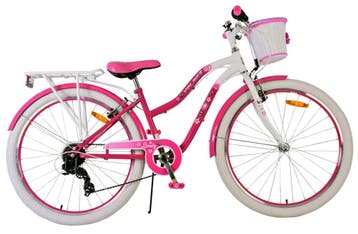 Volare Lovely Kinderfiets - Meisjes - 26 inch - Roze - 7, Verzenden, Nieuw, 26 inch of meer