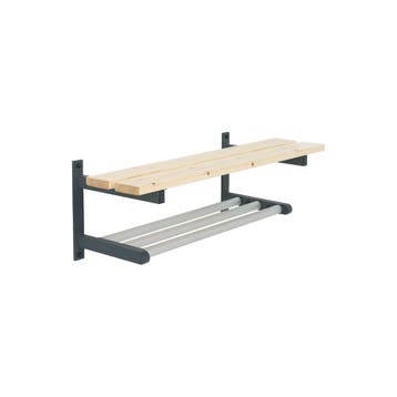 Functionals Tertio BWS wandbank met schoenenrek, Verzenden, Nieuw in verpakking