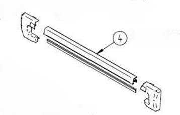 Thule Front Protection Slide-Out 550 2012, Caravans en Kamperen, Camper-accessoires, Ophalen of Verzenden, Nieuw