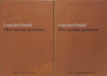 Twee zeevaart - gedichten 9780444856265 Joost van den Vondel, Verzenden, Gelezen, Joost van den Vondel