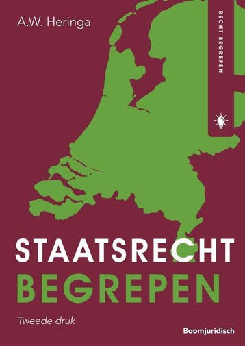 9789462127647 Recht begrepen - Staatsrecht begrepen, Boeken, Verzenden, Zo goed als nieuw, A.W. Heringa