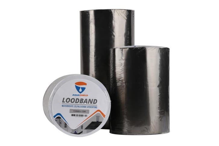 Aquashield Aquashield loodband 300mm x 10m, lood, Doe-het-zelf en Verbouw, Isolatie en Afdichting, Nieuw, Verzenden