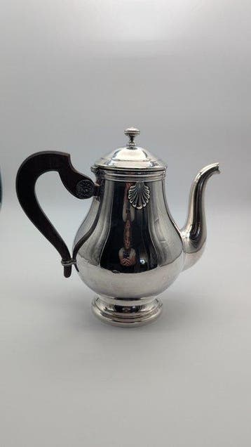 Christofle - Koffiezetapparaat - schelp - Verzilverd -