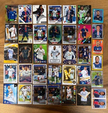 Panini FIFA 365, Chrome, Merlin Kylian Mbappe9 Parallel, Nieuw