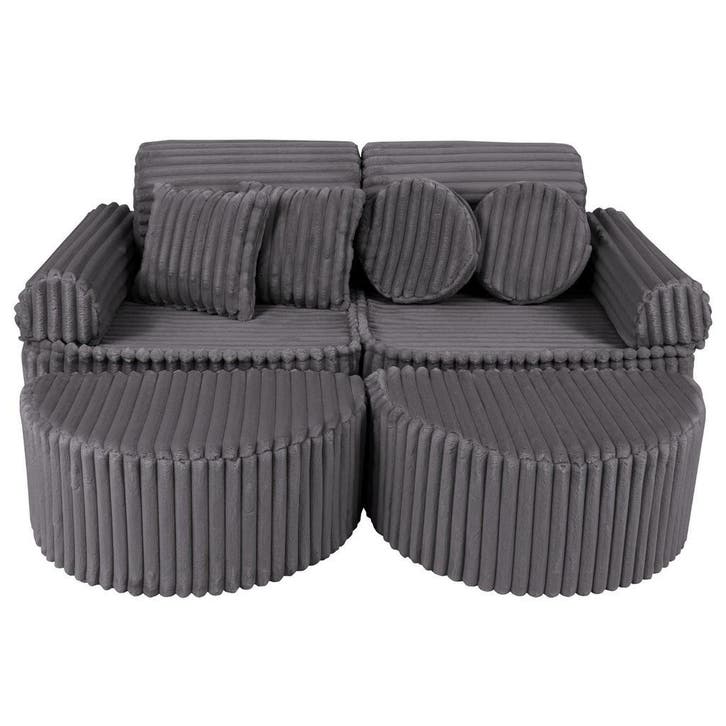 Modulaire Speelbank Kind – Jurassic Grey Plus - Nieuw, Kinderen en Baby's, Kinderkamer | Overige Meubels, Overige typen, Nieuw