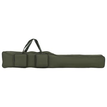 vidaXL Hengeltas 160 cm oxford stof donkergroen, Verzenden, Nieuw