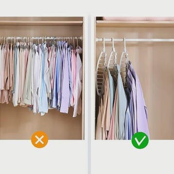 Ruimtebesparende Kledinghanger Organizer - Multifunctioneel, Verzenden, Nieuw