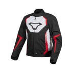 Macna Tazar Jas Zwart Rood, Motoren, Kleding | Motorkleding, Nieuw met kaartje, Jas | textiel, Macna, Heren