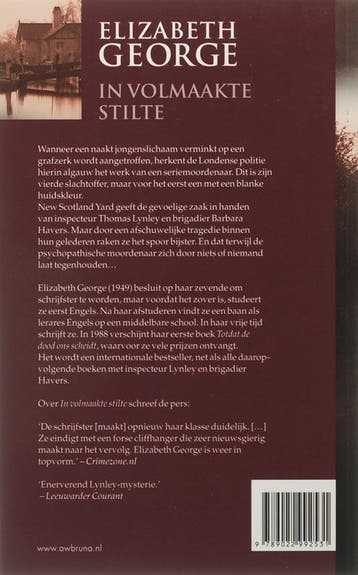 In volmaakte stilte / Inspecteur Lynley-mysterie / 13, Verzenden, Gelezen, Elizabeth George