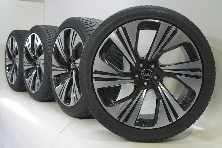 Audi e-tron GE Q8 e-tron 22 inch velgen Goodyear All-Season, Auto-onderdelen, Banden en Velgen, Velg(en), Gebruikt, Overige maten