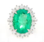 Zonder minimumprijs - Ring - 18 karaat Witgoud - 9.06ct. tw., Nieuw