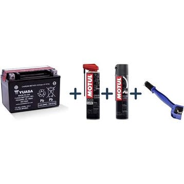 Yuasa Ytx9-Bs Accu Met Ketting-Pakket, Verzenden, Nieuw