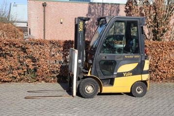 Veiling: Heftruck Yale GLP16VX LPG 1600kg 3.21m 2014, 1000 tot 2000 kg, Ophalen, LPG, Heftruck