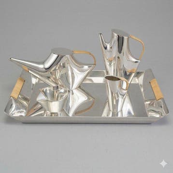Christofle - Lino Sabattini - Koffieservies (5) - Como -, Antiek en Kunst