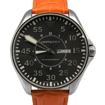Hamilton - Khaki Aviation - Pilot Day Date AT H647150 -, Nieuw
