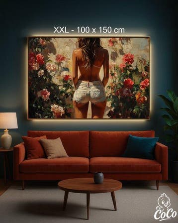 CoCo - Sunshine and Denim Shorts - XXL