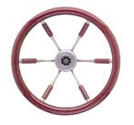 LEADER STUURWIEL PRESTIGE MAHONIE 36 CM, Ophalen of Verzenden, Nieuw, Zeilboot of Motorboot