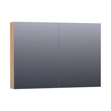 Brauer Impress Deluxe Spiegelkast - 100 cm - met interne en, Ophalen of Verzenden, Nieuw