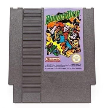 Boulder Dash [Nintendo NES], Ophalen of Verzenden, Zo goed als nieuw