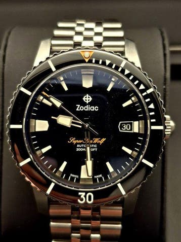Zodiac - Super Sea Wolf 53 Compression Automatic - Zonder, Nieuw