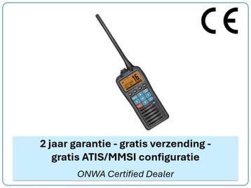 NIEUW - ONWA KV-38 - ATIS/DSC/GPS handmarifoon, Ophalen of Verzenden, Nieuw, Radio