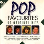 Various - Pop Favourites - 40 Original Hits, Ophalen of Verzenden, Gebruikt