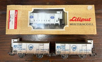 Liliput H0 - 216 14 - Modeltrein goederenwagonset (3) -, Nieuw