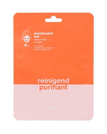 HEMA Sheetmasker klei reinigend, Verzenden, Nieuw
