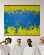 Sandra Glaser - Blue vs. Yellow - XXL