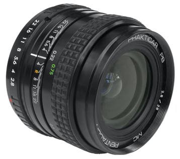 Pentacon Prakticar 28mm f/2.8 MC Lens voor Praktica B Mount, Verzenden, Zo goed als nieuw