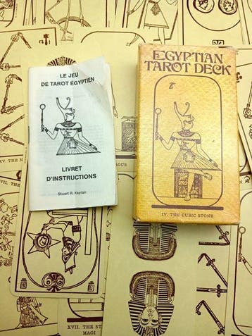Tarotkaarten - Egyptian Tarot Deck – U.S. Games Systems,