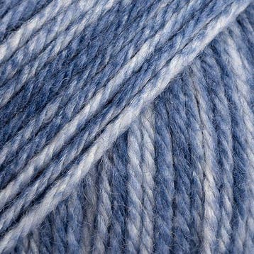 DROPS Fiesta Print - 38 blauwe waas - Wol Garen, Ophalen of Verzenden, Nieuw