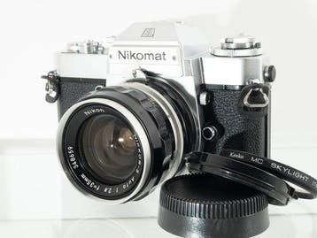 Nikon Nikomat EL + Nikkor-S 2,8/35mm | Single lens reflex, Nieuw
