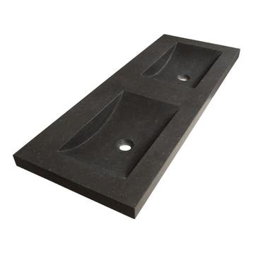 Brauer Magma Wastafel - 120 cm - met 2 Spoelbakken en 0, Ophalen of Verzenden, Nieuw