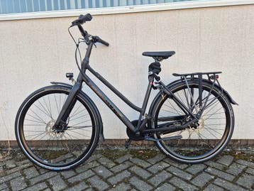 Batavus Dinsdag Exclusive – Framemaat 57 cm – Matzwart, Ophalen, 28 inch, Batavus, 56 cm of meer