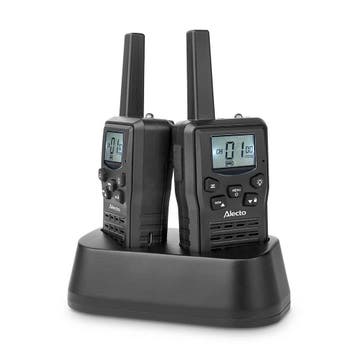 Walkie-Talkie Set - Inclusief oplaadbasis voor de portofoons, Telecommunicatie, Portofoons en Walkie-talkies, Met broekklem, 5 tot 15 km