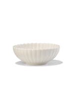 HEMA Schaaltje 9cm aardewerk bloem wit, Verzenden, Nieuw