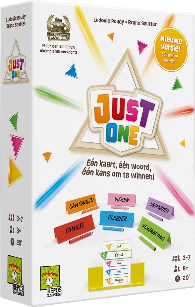 Just One - Refresh - NIEUW, Hobby en Vrije tijd, Gezelschapsspellen | Bordspellen, Verzenden