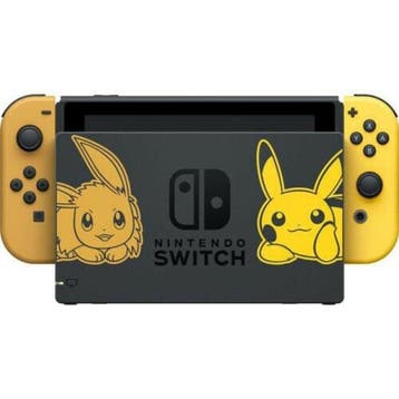 Nintendo Switch Console Set Pikachu & Eevee Edition V1 (N..., Spelcomputers en Games, Ophalen of Verzenden, Zo goed als nieuw