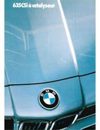 1986 BMW 6 SERIE BROCHURE FRANS, Nieuw, BMW, Author
