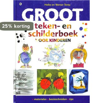 Groot teken- en schilderboek voor kinderen - H. Tenta, Verzenden, Gelezen, H. Tenta