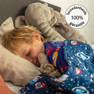 2dekans | EL-Life Verzwaringsdeken Kind 2,4kg - 90 x 120cm -, Ophalen of Verzenden, Zo goed als nieuw