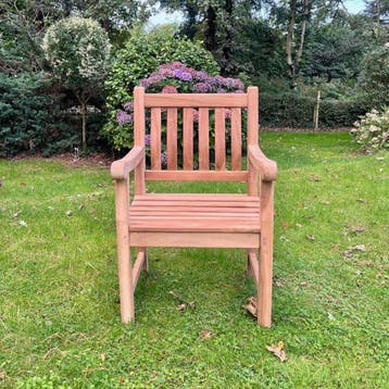 Klassieke Engelse tuinstoel, Tuin en Terras, Ophalen of Verzenden, Nieuw