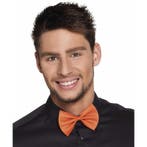 Oranje verkleed vlinderstrikje 11 cm voor dames/heren - St.., Ophalen of Verzenden, Nieuw