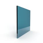 Enkel glas gekleurd gehard 8 mm blauw, Doe-het-zelf en Verbouw, Glas en Ramen, Ophalen of Verzenden, Nieuw