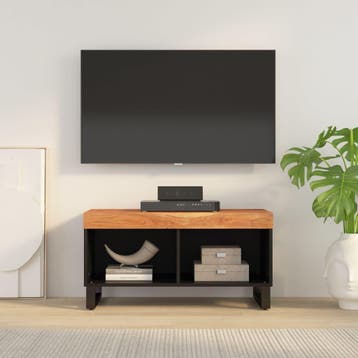 vidaXL Tv-meubel 85x33x43,5 cm massief acaciahout, Verzenden, Nieuw