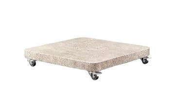 Platinum Venezia round edge 90kg Beige polished Graniet -, Tuin en Terras, Nieuw