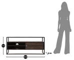TV-HOUDER BURN CM 120X40X55 (LEGNO DI ACACIA NILOTICA), Huis en Inrichting, Kasten | Dressoirs, Ophalen of Verzenden, Nieuw